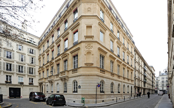 PARIS - Cité de Trévise (Façades)