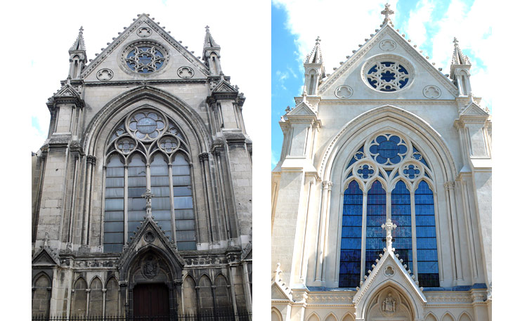 Restauration patrimoine - Vitraux - REIMS – Chapelle Saint-Joseph